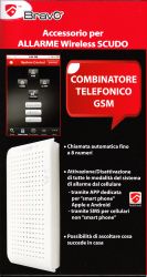 COMBINATORE TELEFONICO GSM PER ALLARME SCUDO