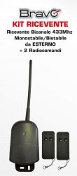 KIT RICEVENTE UNIVERSALE 433Mhz ESTERNO